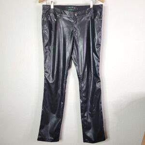 Tripp NYC faux leather black pants